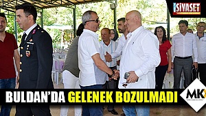 Buldan’da gelenek bozulmadı