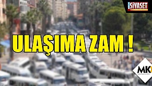 Denizli’de ulaşıma zam