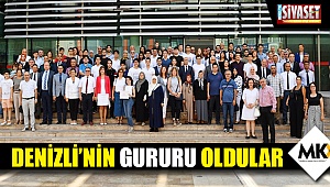 Denizli'nin gururu oldular