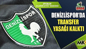 Denizlispor’da transfer yasağı kalktı