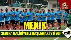 Mekik sezona galibiyetle başlamak istiyor