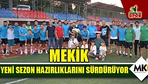 Mekik yeni sezon hazırlıklarını sürdürüyor