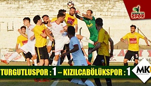 Turgutluspor : 1 – Kızılcabölükspor : 1