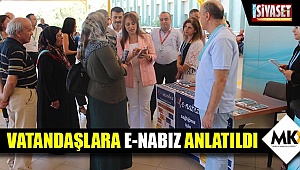Vatandaşlara E-Nabız anlatıldı