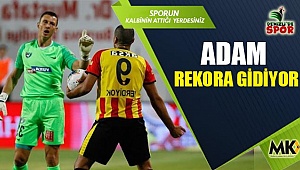 Adam rekora gidiyor