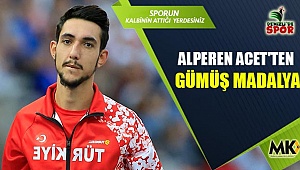 Alperen Acet'ten gümüş madalya