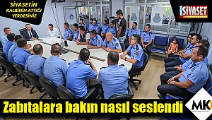 Başkan Örki zabıtalara bakın nasıl seslendi