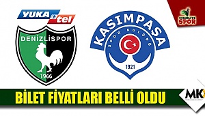 Bilet fiyatları belli oldu