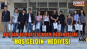 Buldan Belediyesi'nden öğrencilere 