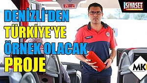 Denizli'den Türkiye'ye örnek olacak proje