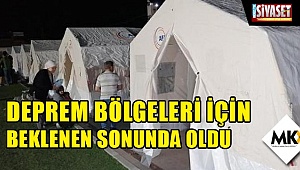 Deprem bölgeleri için beklenen sonunda oldu