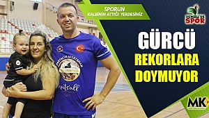 Gürcü rekorlara doymuyor