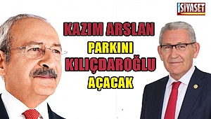 Kazım Arslan Parkını, Kılıçdaroğlu açacak