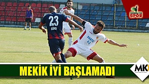 Mekik iyi başlamadı