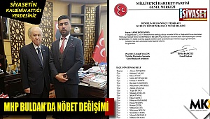 MHP Buldan’da nöbet değişimi