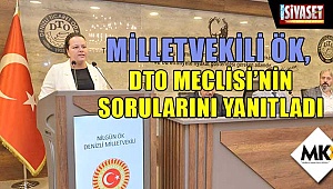 Milletvekili Ök, DTO Meclisi'nin sorularını yanıtladı