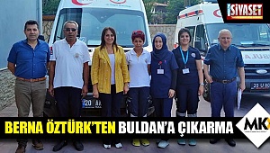 Müdür Öztürk, Buldanlılara müjdeyi verdi