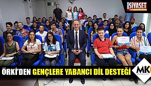 Örki’den gençlere yabancı dil desteği