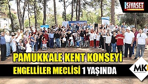 Pamukkale Kent Konseyi Engelliler Meclisi 1 yaşında