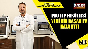 PAÜ Tıp Fakültesi yeni bir başarıya imza attı