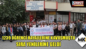 1239 öğrenci hayallerine kavuşmuştu, sıra yenilerine geldi