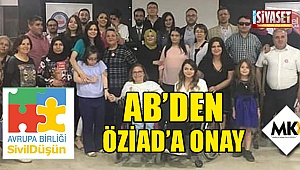 AB'den ÖZİAD'a onay