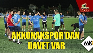 Akkonakspor'dan davet var