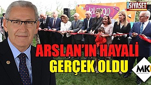Arslan'ın hayali gerçek oldu