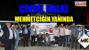 Çivril halkı Mehmetçiğin yanında 