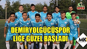 Demiryolgücüspor, lige güzel başladı