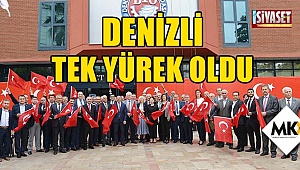  Denizli tek yürek oldu