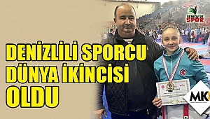 Denizli'ye gümüş madalya ile döndü