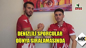 Denizlili sporcular Dünya sıralamasında