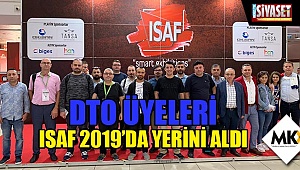 DTO üyeleri ISAF 2019'da yerini aldı