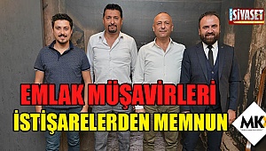 Emlak müşavirleri, istişarelerden memnun