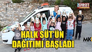 Halk Süt'ün dağıtımı başladı