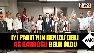 İYİ Parti'nin Denizli'deki as kadrosu belli oldu