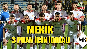 Mekik 3 puan için iddialı