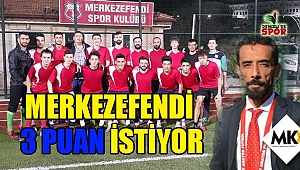 Merkezefendi 3 puan istiyor