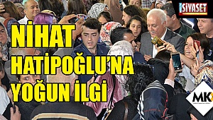 Nihat Hatipoğlu'na yoğun ilgi