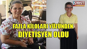 Özkan, obezite hastalarına örnek oldu