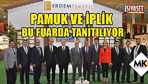 Pamuk ve iplik bu fuarda tanıtılıyor