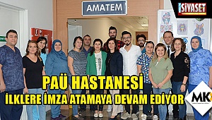 PAÜ Hastanesi ilklere imza atamaya devam ediyor