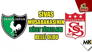 Sivas müsabakasının bilet fiyatları belli oldu