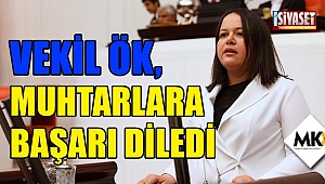 Vekil Ök, muhtarlara başarı diledi