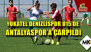Yukatel Denizlispor U15'de Antalyaspor'a çarpıldı