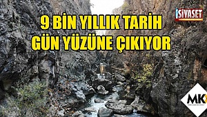 9 Bin yıllık tarih gün yüzüne çıkıyor