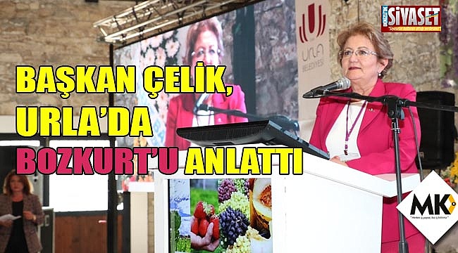 Başkan Çelik, Urla'da Bozkurt'u anlattı