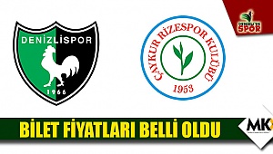 Bilet fiyatları belli oldu