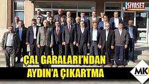 Çal Garaları'ndan Aydın'a çıkartma